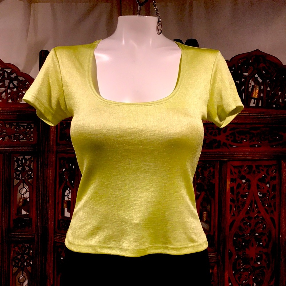 Stretchy Short Sleeve Top